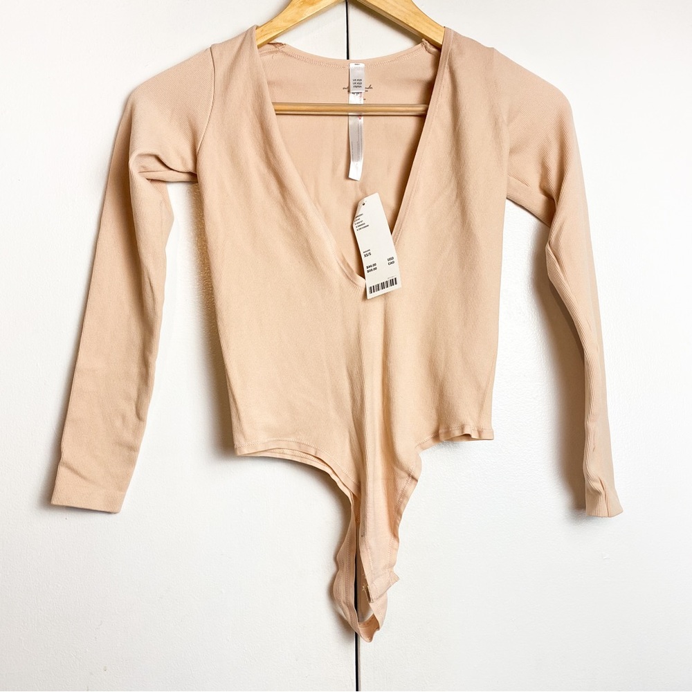 Out From Under Urban Outfitters Stretchy Ribbed Bodysuit